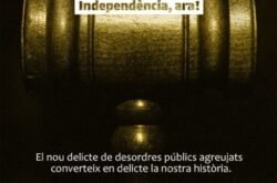 Nou delicte de desordres públics agreujats